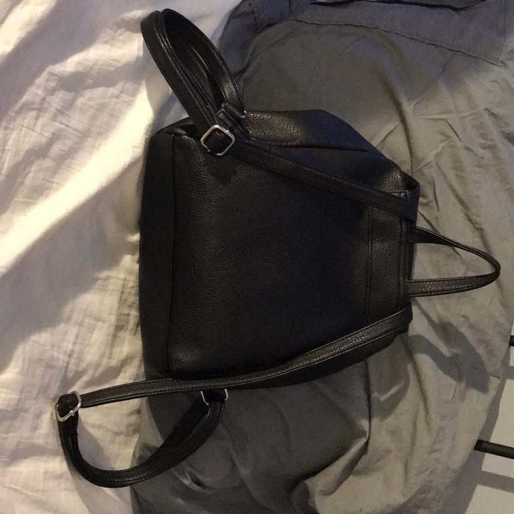 Black Mini backpack - Picture 3 of 3